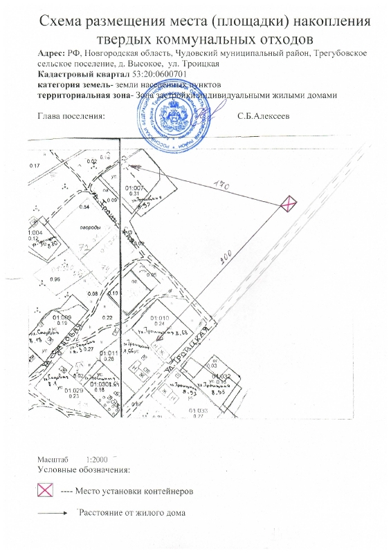 Об утверждении реестра мест (площадок) накопления твердых коммунальных отходов на территории Трегубовского сельского поселения